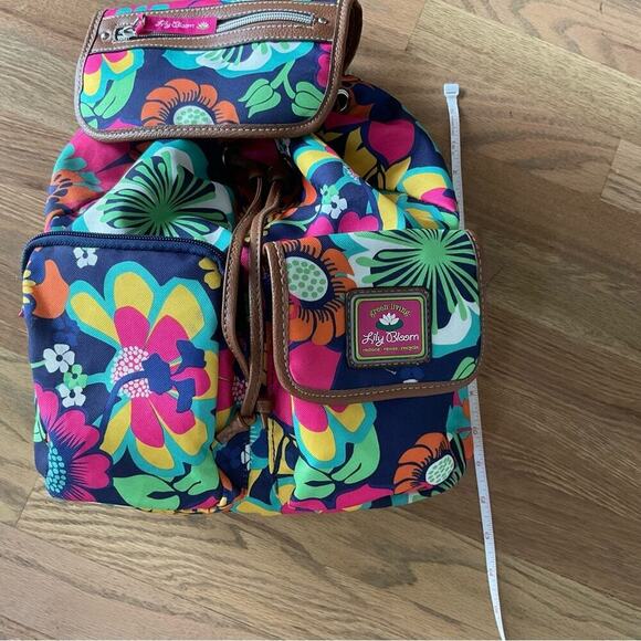 Lily Bloom Vibrant Flower Backpack - Picture 4 of 12